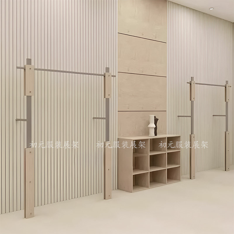 服装店展示架上墙陈列货架