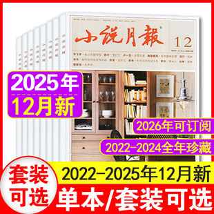 小说月报杂志2025年1 12月小说散文期刊百花文艺出版 12月 2022年1 社 25年增刊 12月现货