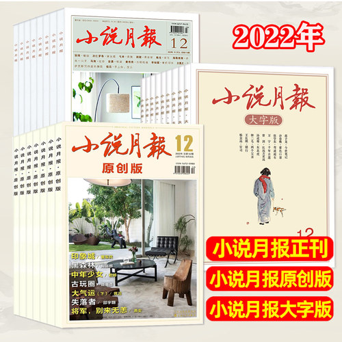 小说月报+原创版+大字版2022年