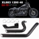 摩托车哈雷XL883 VANCE&HINES 台湾VH复古排气 XL1200 X48排气管