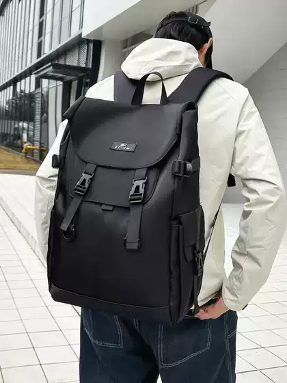 Backpack men's shoulder bag girls fashion trend leisure sports college students high school students junior high school students computer schoolbag
