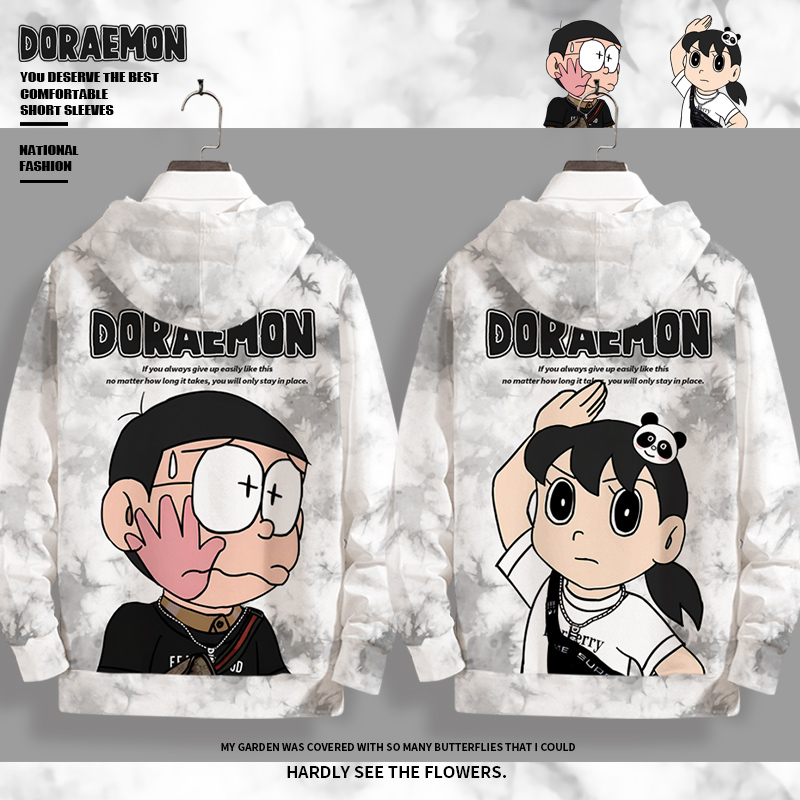 风和逸哆啦A梦联名卫衣