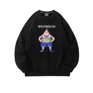 圆领卫衣外套男七龙珠魔人布欧cos服痛衣长袖T恤大码加厚休闲衣服