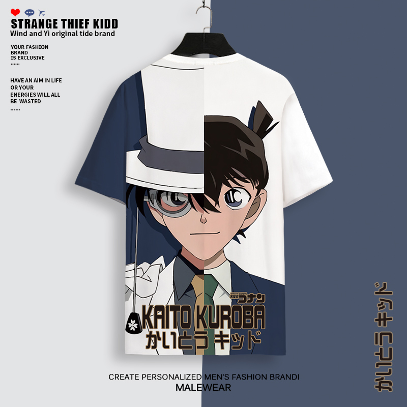 风和逸短袖动漫周边青年