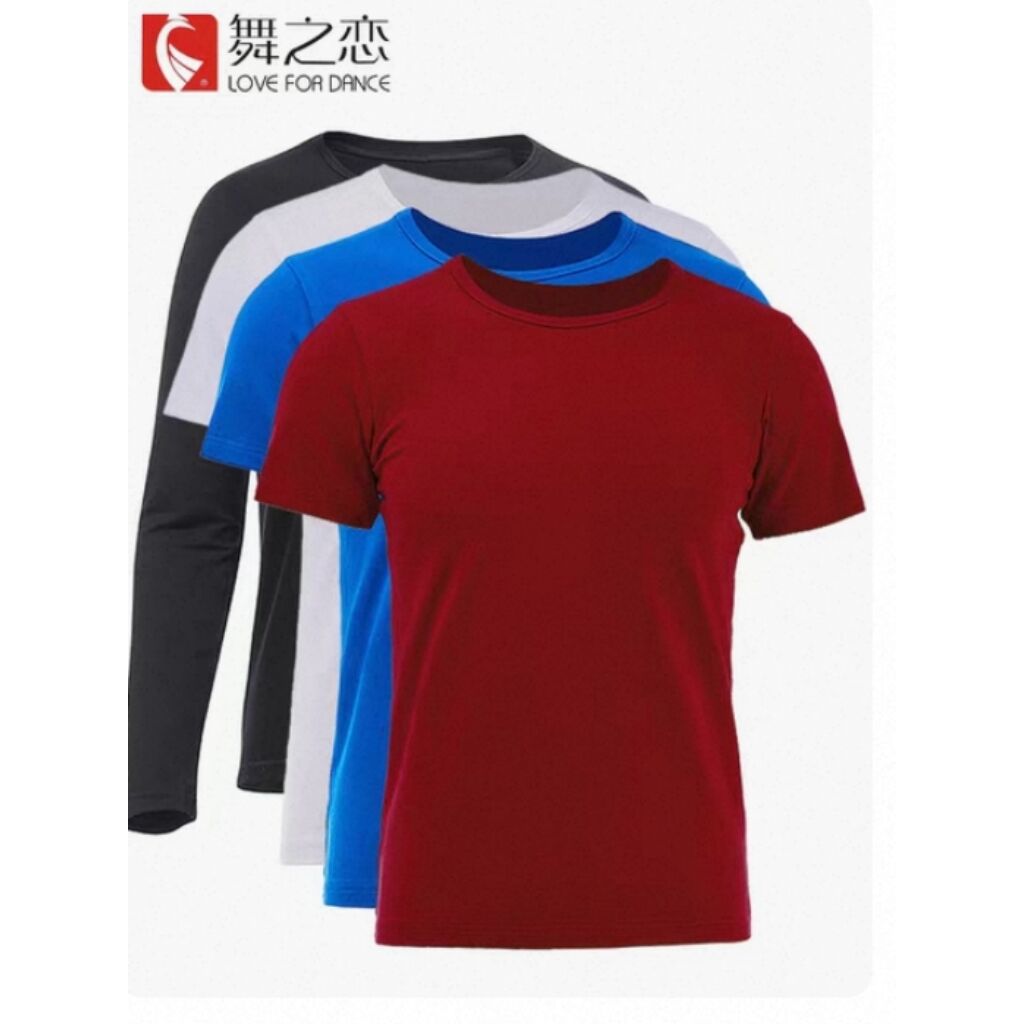 舞之恋艺考集训舞蹈上衣男生短袖