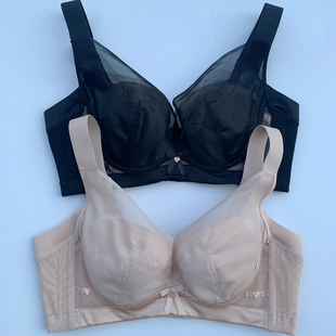 大胸显小胸聚拢收副乳防下垂夏薄透气舒适承托调整型文胸