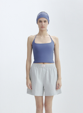 LOUD EYES 吊带背心女内搭女2025新款外穿修身挂脖吊带上衣女