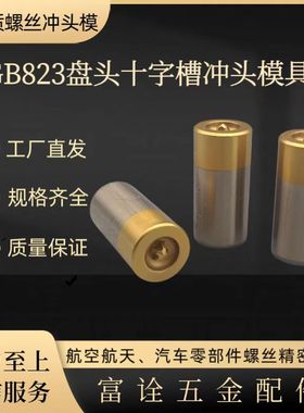 优质耐磨JCIS标准盘头螺丝 高速钢材质 GB823十字复合槽 冲压模具