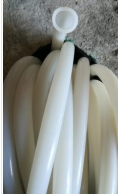 硅胶管14x18/16x21/19x25/20x26/25x31/32x38/38白色硅胶空心管