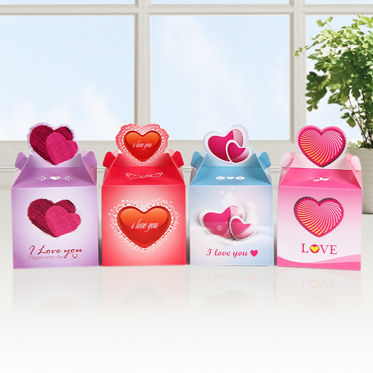 Selling candy box storage box wedding candy bags Christmas Eve apple beautiful gift box PACKER Post