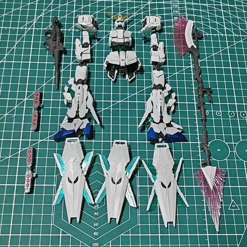 万代RG30 RG全装备独角兽 补件 配件 1/144 高达拼装模型补件