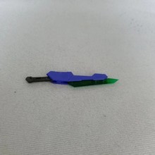 量子00Q武器配件补新 短浮游刃 MG规格 1:100 大班8822MB00Q 补件