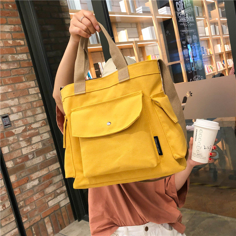 ins Versatile Canvas bag Messenger college student schoolbag Attend class Korean Edition The single shoulder bag Handbag Canvas bagin the Leather/Lady bags/Men's bag, Ms. bags  category - from Buy2taobao.com to provide professional Taobao agent buy service