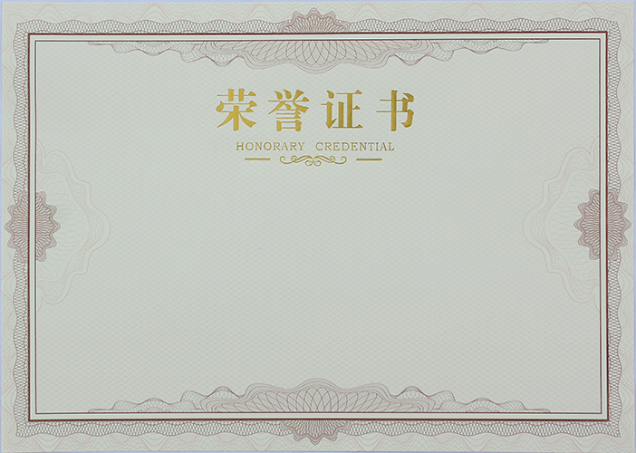 荣誉证书纸张内页防伪芯加厚内芯12K/A4 8K/B4 6KA3  100张包邮