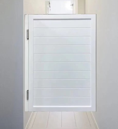 实木美式乡村单扇半腰隔断自由门