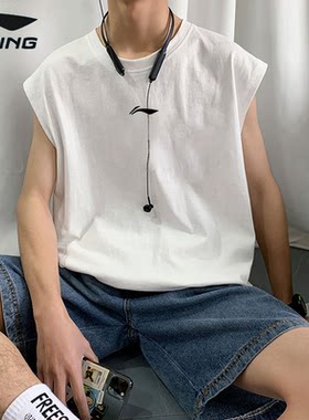 李宁背心男夏季新款速干透气亲肤