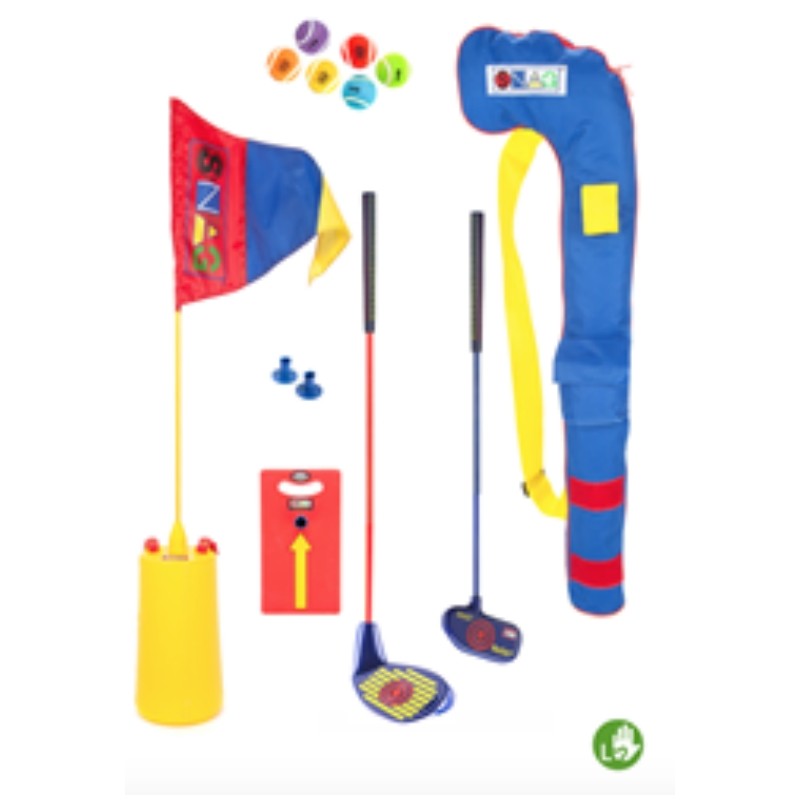 正品高尔夫启蒙儿童球杆 夏令营教练套装 幼儿园小学特色课程教具