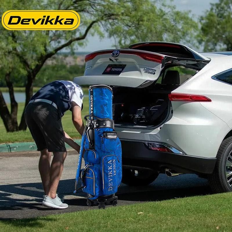 现货高尔夫球包 可装全套球杆万向轮航空旅行包 拖轮球袋 GOLFBAG