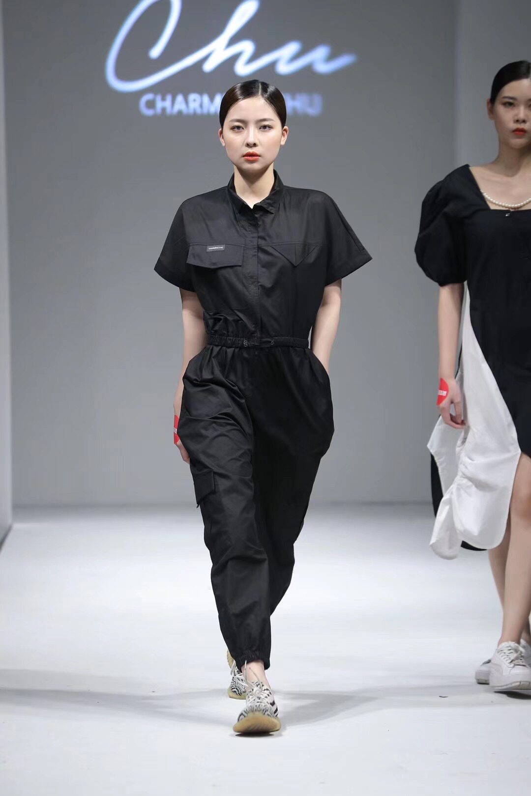 CHU独立设计师品牌工装连体裤帅气酷炫风缩腰休闲男女同款情侣