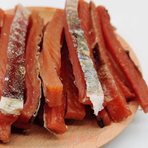 狗零食三文鱼鸡肉粒条营