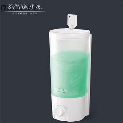 瑞沃 化妆室洗手间壁挂式单头双头手动按压皁液器V-9101S/V-9102S