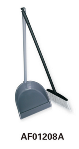 白云af01204/af01208a垃圾铲 方形防风垃圾铲带扫把 簸箕清洁铲