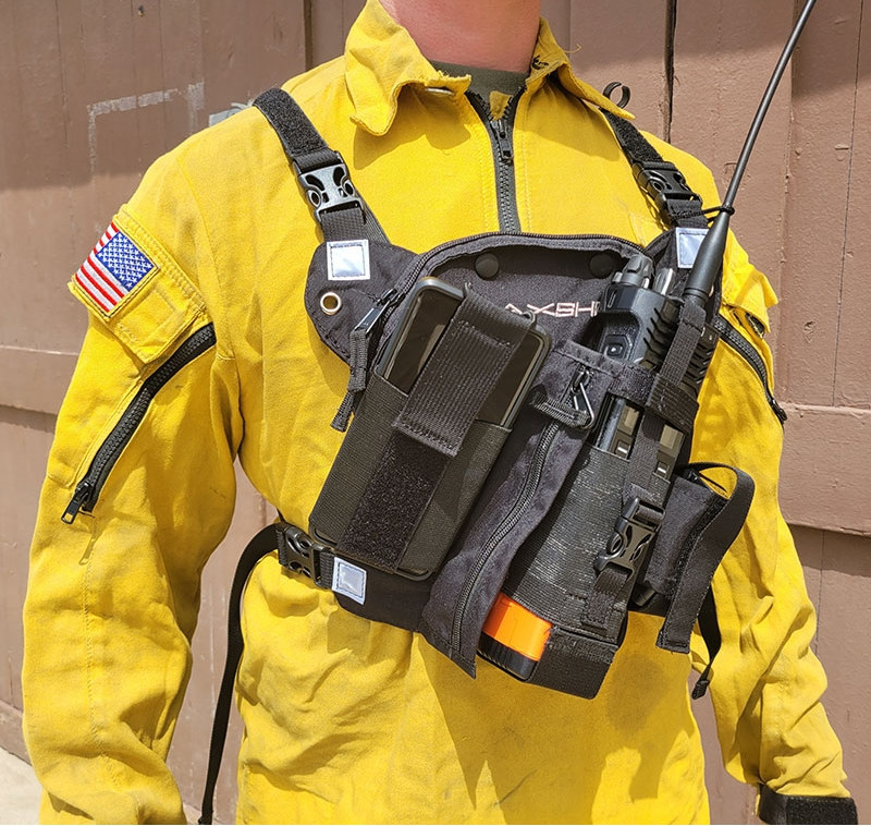 对讲机多功能胸包COAXSHER定制版