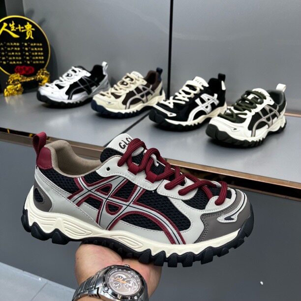 8057XK2026新款男复古运动鞋户外机能休闲鞋耐磨跑鞋舒适透气低帮