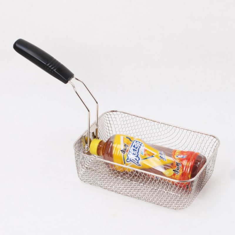 5升油炸锅炸篮kfc滤油网筛方形麦当劳薯条鸡翅鸡米小吃炸蓝炸筛