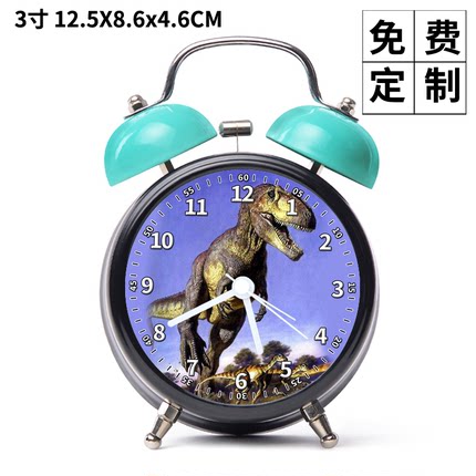 X款22儿童玩具生日礼物闹钟男孩恐龙小孩3456789岁床头静音生日礼