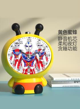 H款闹钟泰罗奥特曼玩具人偶超人怪兽儿童多关节可动变形玩具玩偶