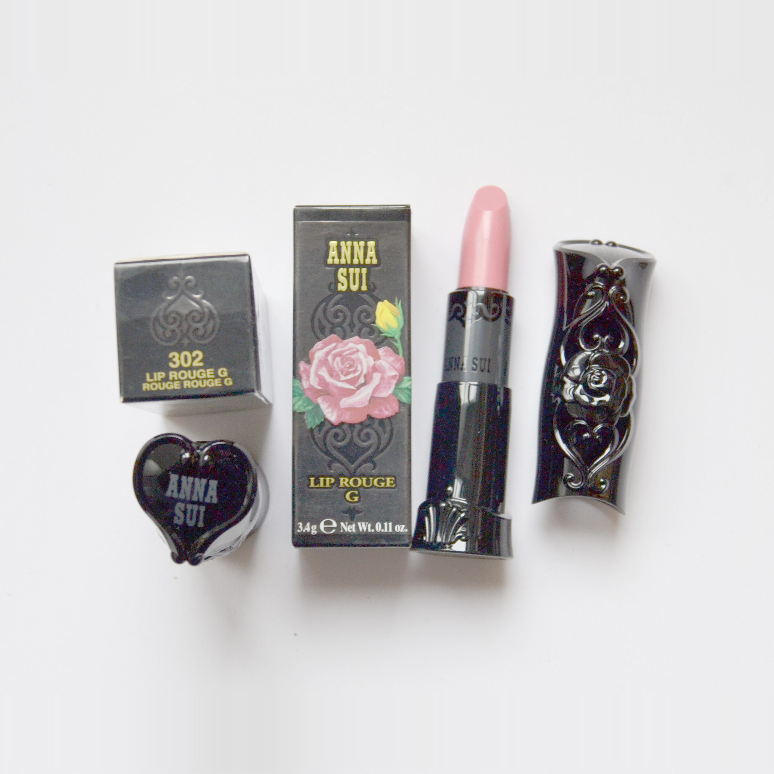 ANNASUI/安娜苏 水漾蔷薇 唇膏 3.4g 302