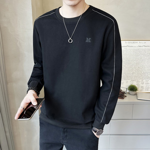 春季新款时尚圆领卫衣 韩版打底T恤W6001-P48，男装T恤，电商A239