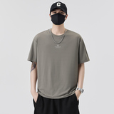 男士冰丝短袖T恤夏季百搭休闲运动圆领半袖上衣T65801-P35控69，男装T恤，电商A239