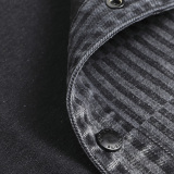 春季牛仔条纹衬衫外套休闲长袖上衣C520-P110，男装夹克，电商A239