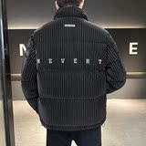 冬季新款立领皮羽绒服男短款外衣保暖羽绒外套Y6803-P195，男装羽绒服，电商A239