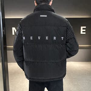 冬季新款立领皮羽绒服男 短款外衣 保暖羽绒外套Y6803-P195图片