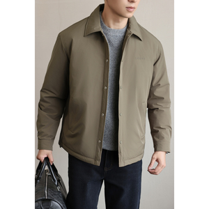 标轻薄羽绒服男冬季潮流翻领短款休闲外套男士夹克Y5530-P165图片