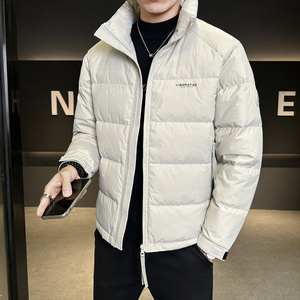 冬季男士羽绒服新款青年时尚简约修身保暖百搭外套Y5555-P205图片