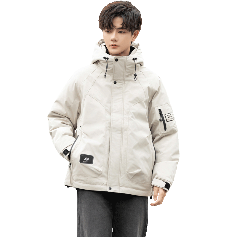 冬季新款工装羽绒服男短款保暖羽绒外套夹克YR25109-P245,男装夹克,电商A239