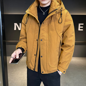 冬季新款工装羽绒服男 短款保暖羽绒外套Y2576-P255图片