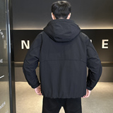 标户外男士连帽羽绒服冬季潮牌高级感防寒服工装外套Y192-P195，男装羽绒服，电商A239
