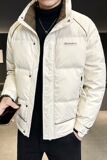 冬季店主风立领羽绒服男短款外衣保暖羽绒外套Y582-P165，男装羽绒服，电商A239