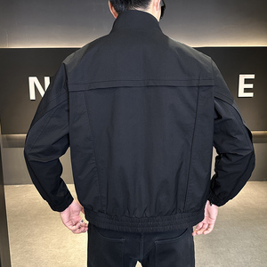 秋季立领夹克男休闲百搭外套时尚潮流上衣JK6533-P125图片