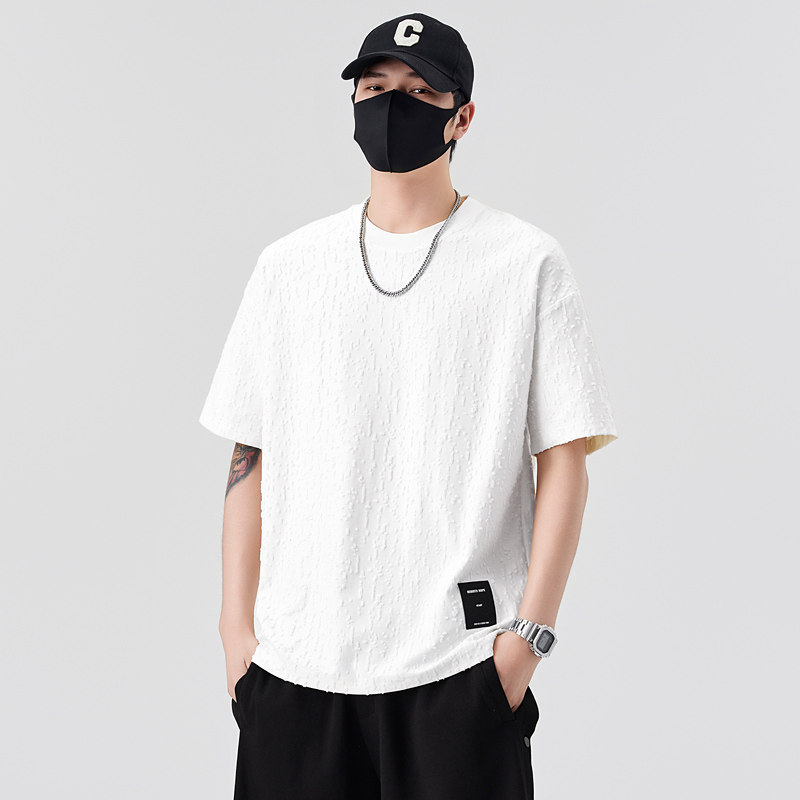 夏季新款男士短袖T恤时尚百搭休闲运动圆领半袖上衣T1115-P48控89,男装T恤,电商A239