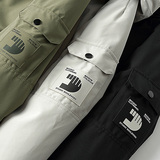 冬季新款店主工装羽绒服男短款冲锋衣保暖羽绒外套Y128-P200，男装羽绒服，电商A239