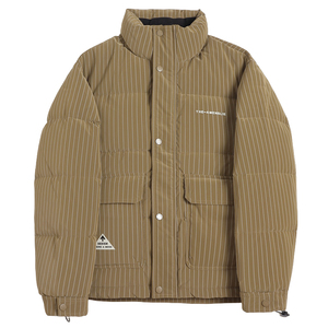 冬季新款立领皮羽绒服男 短款外衣 保暖羽绒外套Y6803-P195图片