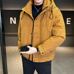 冬季新款工装羽绒服男 短款保暖羽绒外套Y2576-P255图片