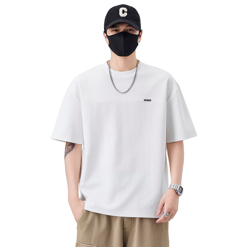 男士短袖T恤夏季新款时尚百搭休闲运动圆领半袖上衣T8784-P55控95,男装T恤,电商A239