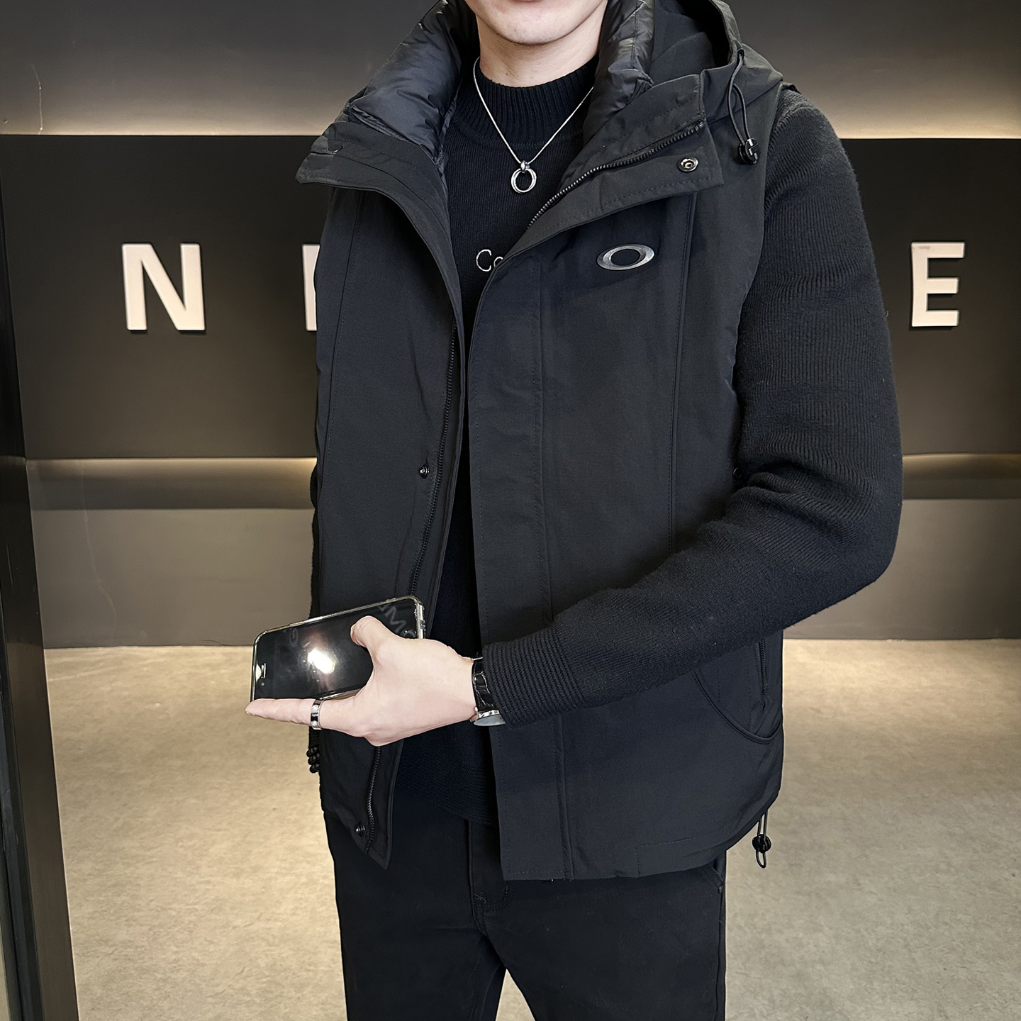 三合一系列!马甲可单穿！冬季男士百搭保暖羽绒服外套M2693-P180，男装羽绒服，电商A239